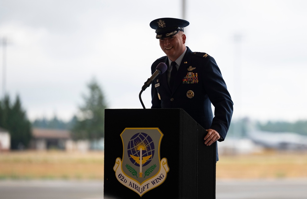 62d Operations Group welcomes new commander