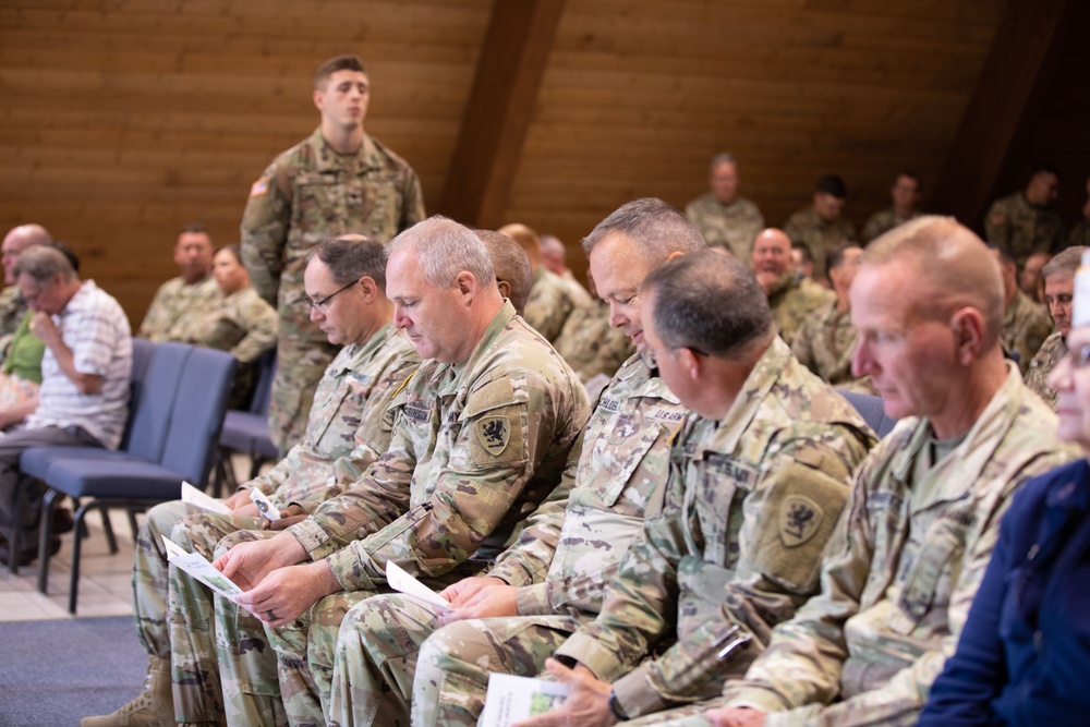 Michigan National Guard Unit Ministry Teams Perform the Fallen Heroes Memorial