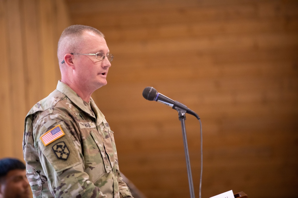 Michigan National Guard Unit Ministry Teams Perform the Fallen Heroes Memorial