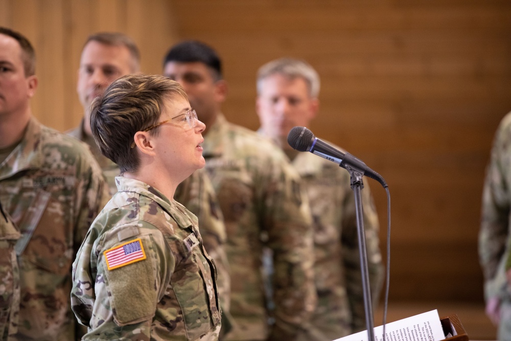 Michigan National Guard Unit Ministry Teams Perform the Fallen Heroes Memorial