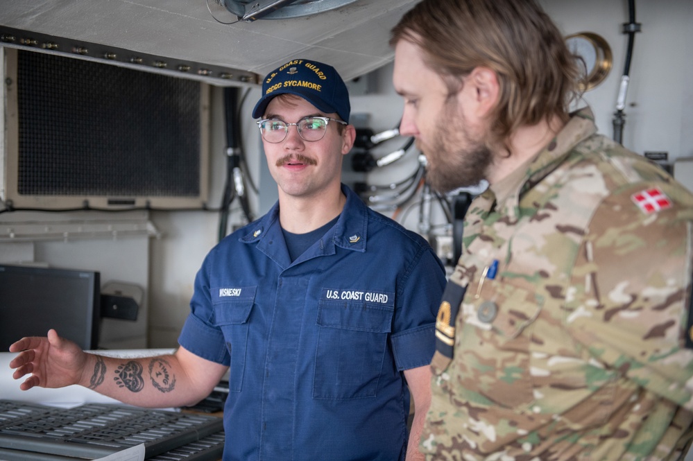 U.S. Coast Guard Cutter Sycamore participates in Exercise Argus