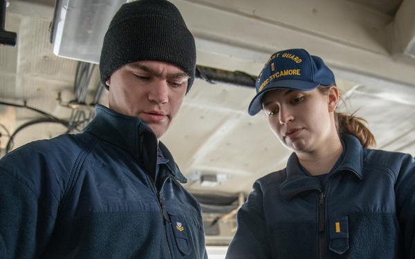 U.S. Coast Guard Cutter Sycamore participates in Exercise Argus