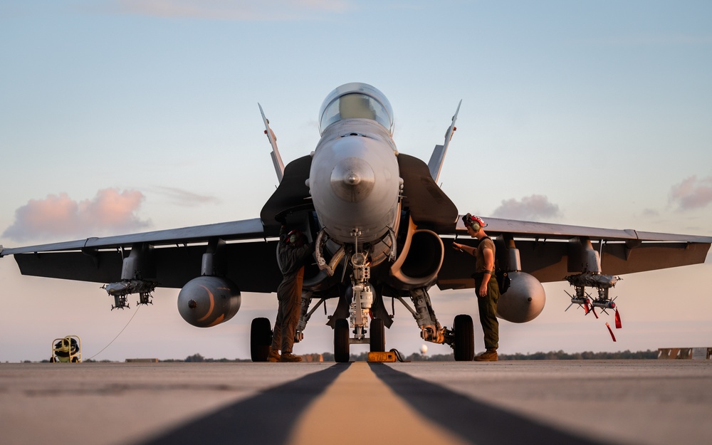 U.S. Marine Sharpshooters conduct final training at MacDill