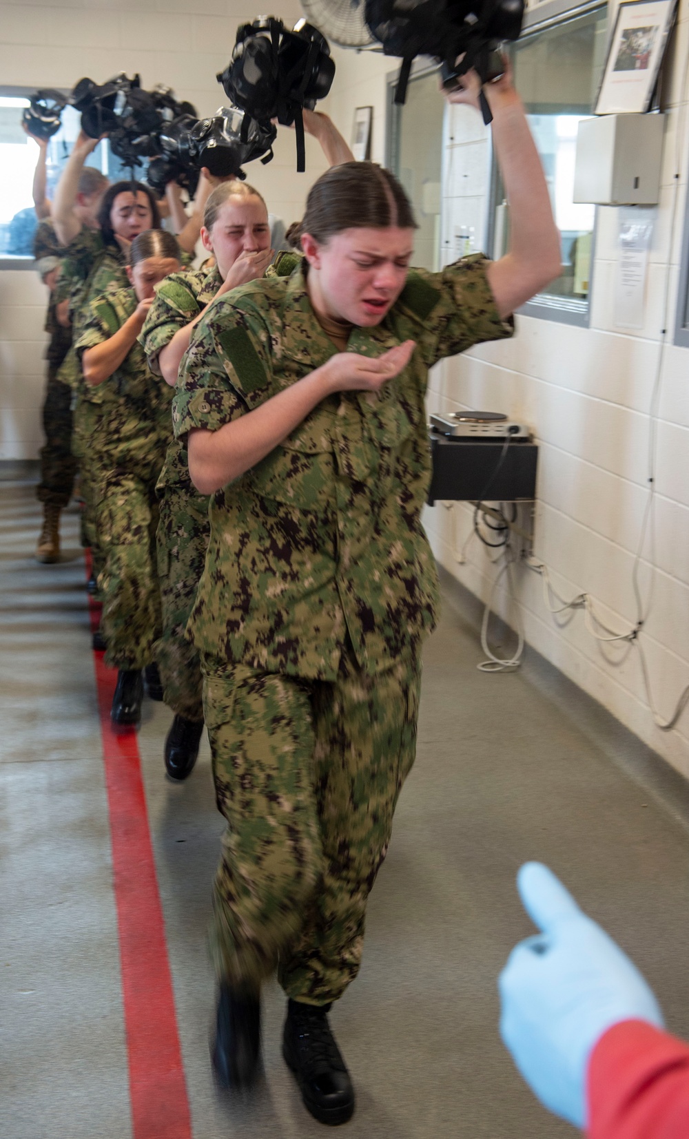 NROTC New Student Indoctrination Midshipmen Confidence Chamber