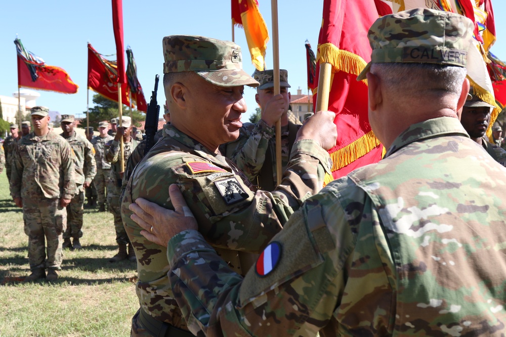 32d AAMDC Change of Command Welcomes New CG