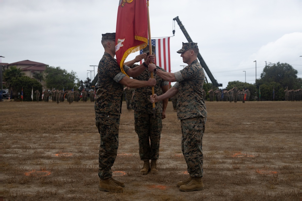 1st Recon Bn. holds change of command ceremony