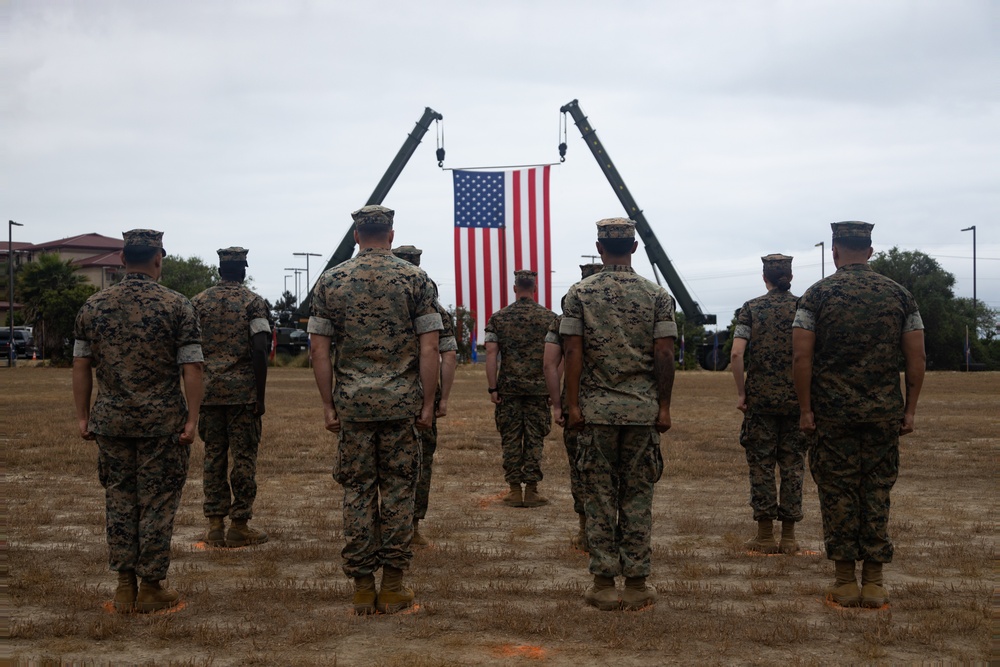 1st Recon Bn. holds change of command ceremony