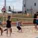 U.S. Airmen and German airmen play volleyball to strengthen camaraderie at exercise Air Defender 2023