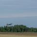 A U.S. Air Force F-16 Fighting Falcon aircraft, 140th Fighter Wing, takes off in Lithuania during exercise Air Defender 2023