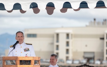 COMSUBPAC Holds Change of Command Ceremony in Pearl Harbor