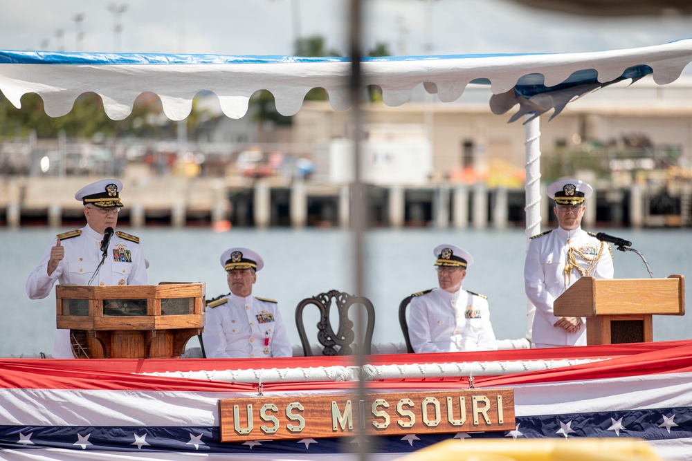 COMSUBPAC Change of Command