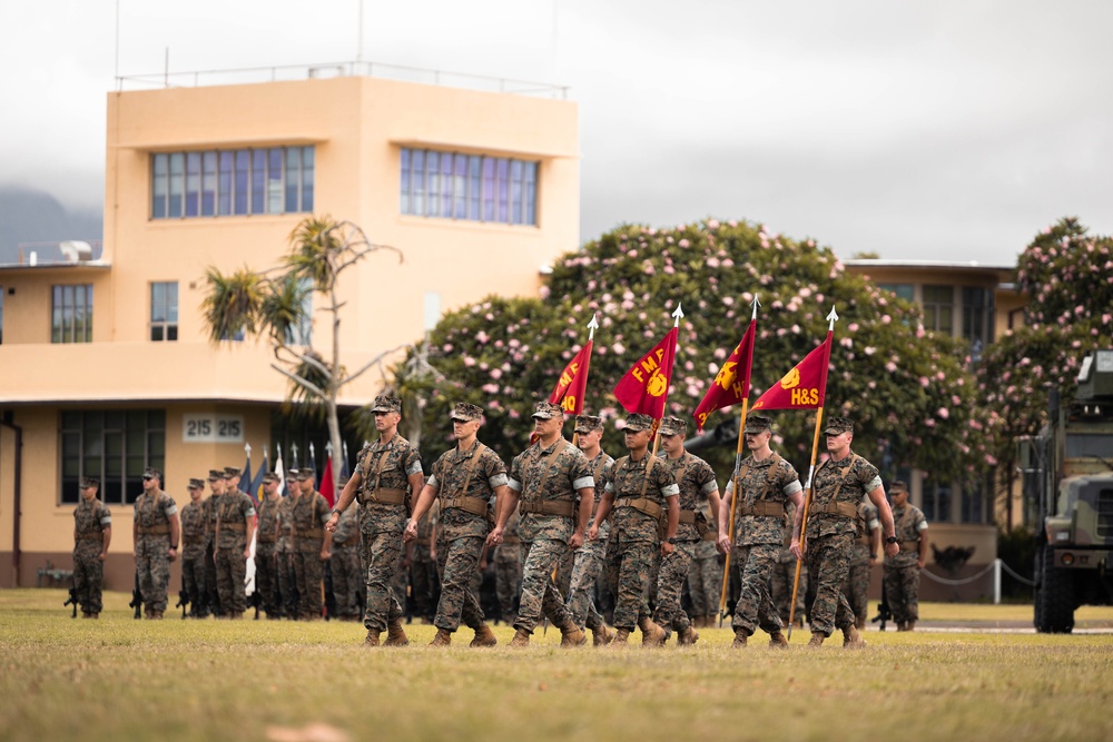 3d Marine Littoral Regiment Change of Command Ceremony