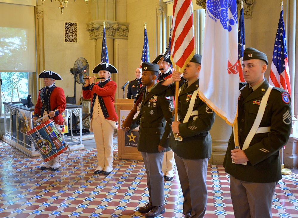 U.S. Army Old Guard Fife &amp; Drum Corps Performs At NYC U.S. Army 248th Birthday Celebration