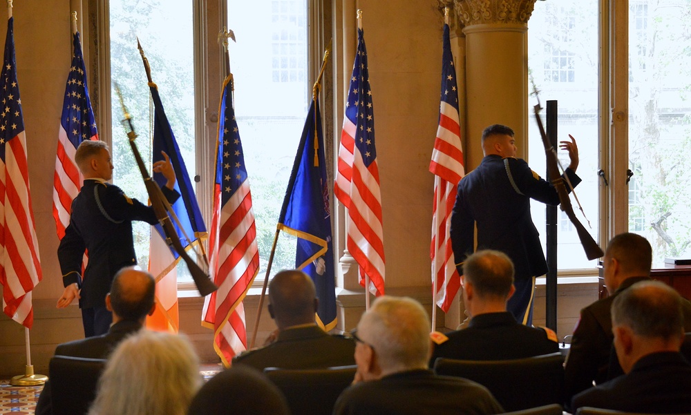 U.S. Army Drill Team Performs At NYC U.S. Army 248th Birthday Celebration