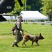 Showcasing military working dog capabilities at Army birthday