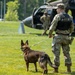 Showcasing military working dog capabilities at Army birthday