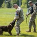 Showcasing military working dog capabilities at Army birthday