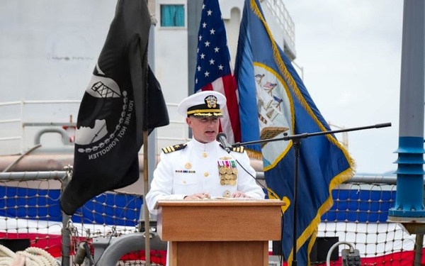 USS Stethem (DDG 63) Change Of Command