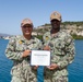 MA2 Vega Reenlists at NSA Souda Bay