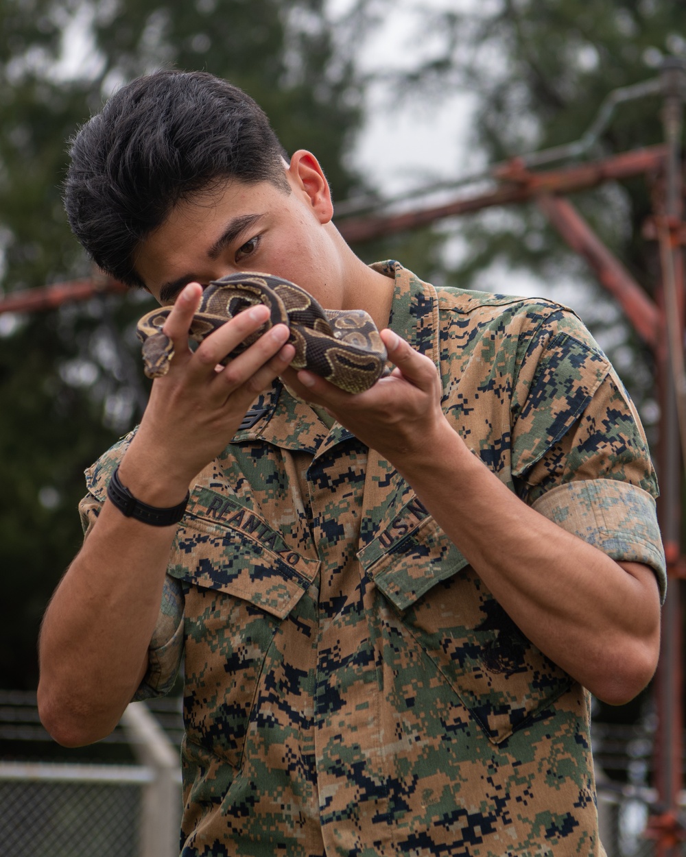 18th CES, 3DMEDBN conduct snake handling SMEE