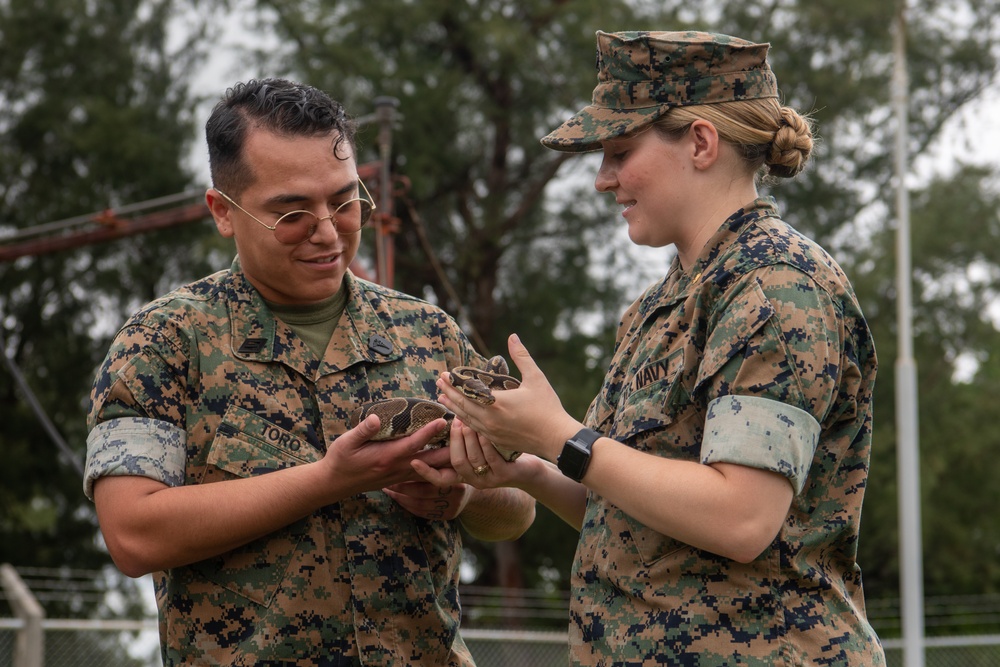 18th CES, 3DMEDBN conduct snake handling SMEE