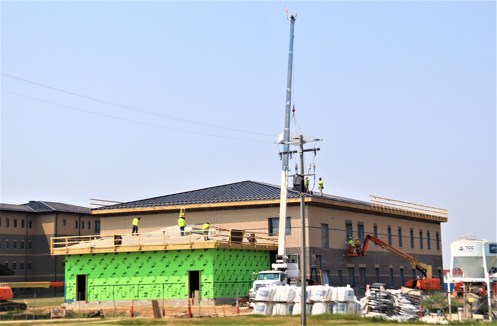 June 2023 construction operations of $11.96 million transient training brigade headquarters at Fort McCoy