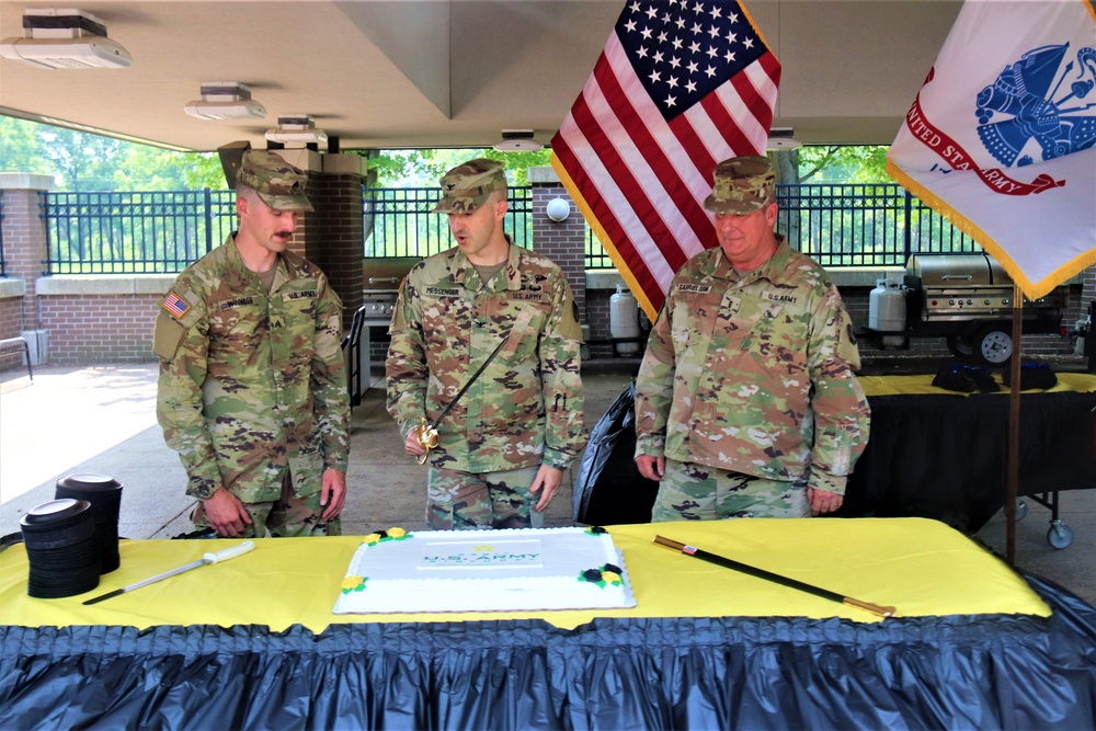 Fort McCoy celebrates Army's 248th birthday with celebration, cake-cutting