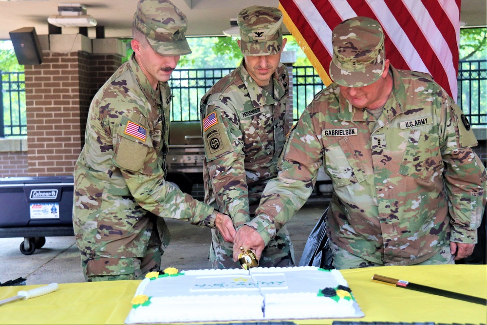 Fort McCoy celebrates Army's 248th birthday with celebration, cake-cutting