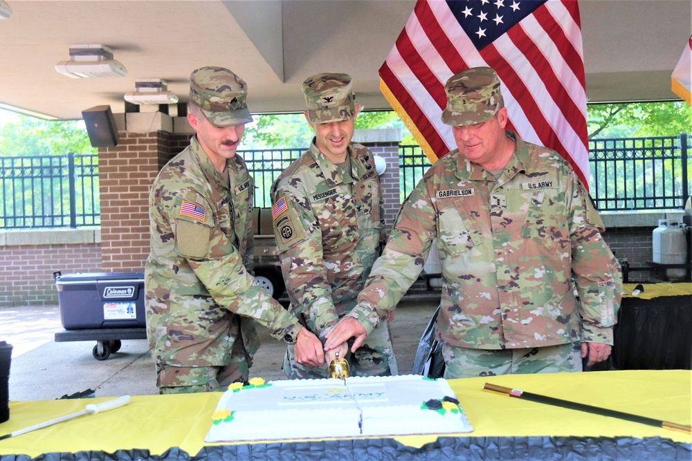 Fort McCoy celebrates Army's 248th birthday with celebration, cake-cutting