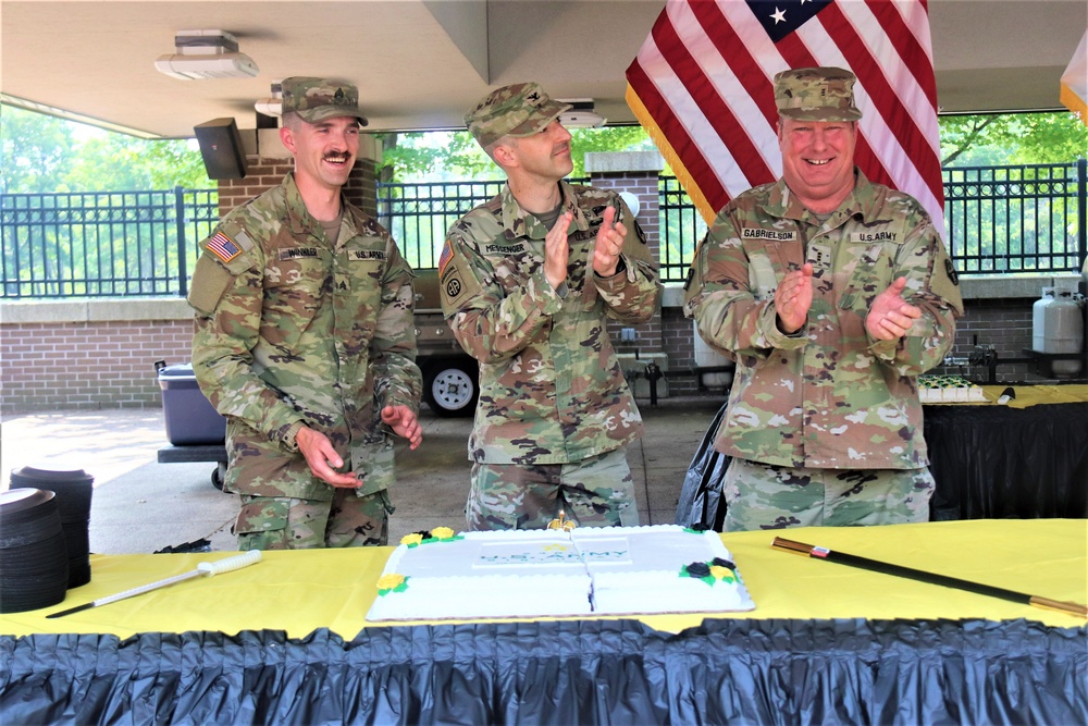 Fort McCoy celebrates Army's 248th birthday with celebration, cake-cutting