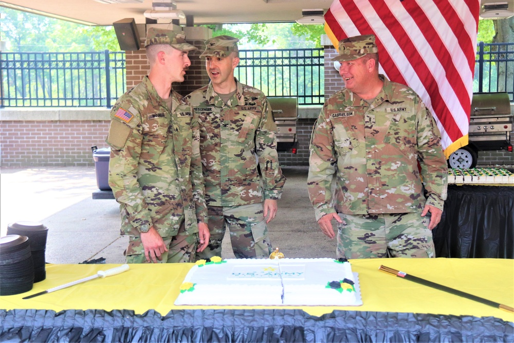 Fort McCoy celebrates Army's 248th birthday with celebration, cake-cutting