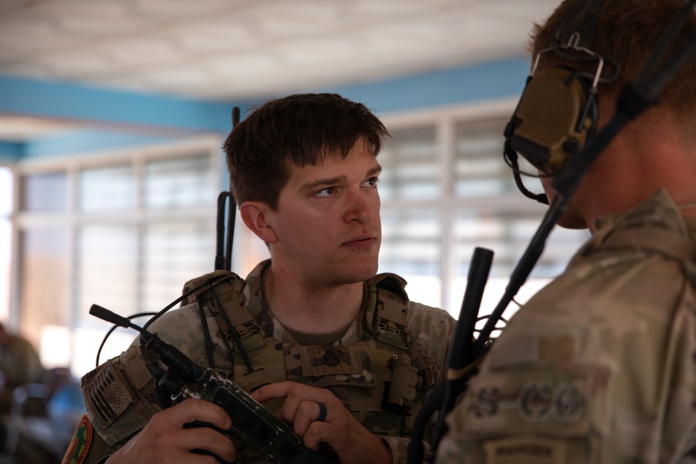 How the joint combined force communicates at African Lion 2023