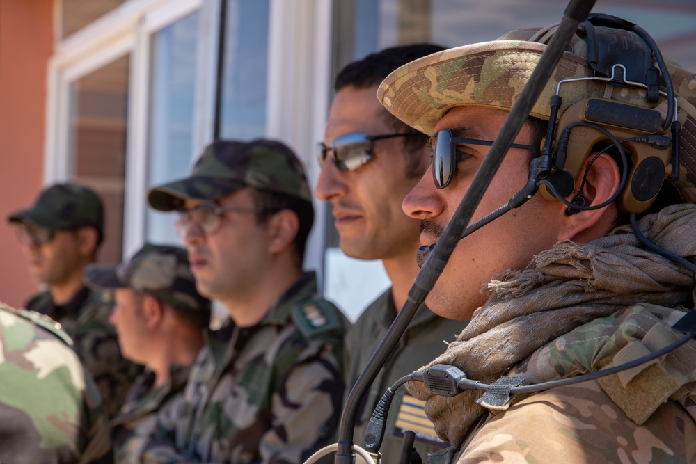 How the joint combined force communicates at African Lion 2023