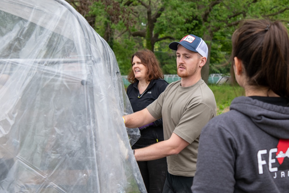 Earth week at Yokota