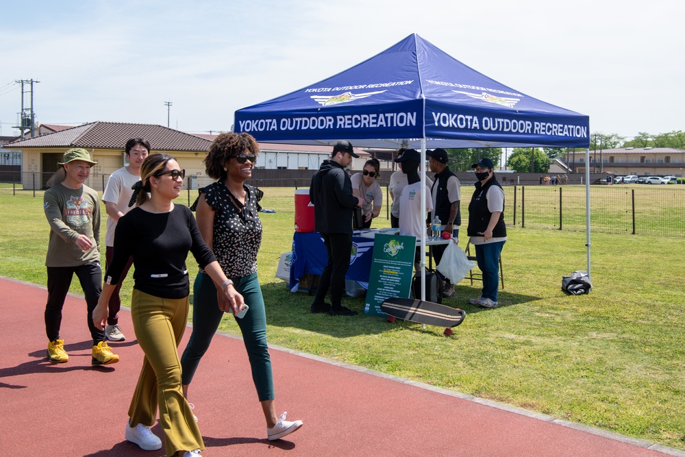 Earth week at Yokota