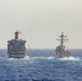 USS Rafael Peralta (DDG 115) RAS with USNS Rappahannock (T-AO 204)