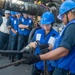 USS Antietam (CG 54) RAS with USNS Rappahannock (T-AO 204)