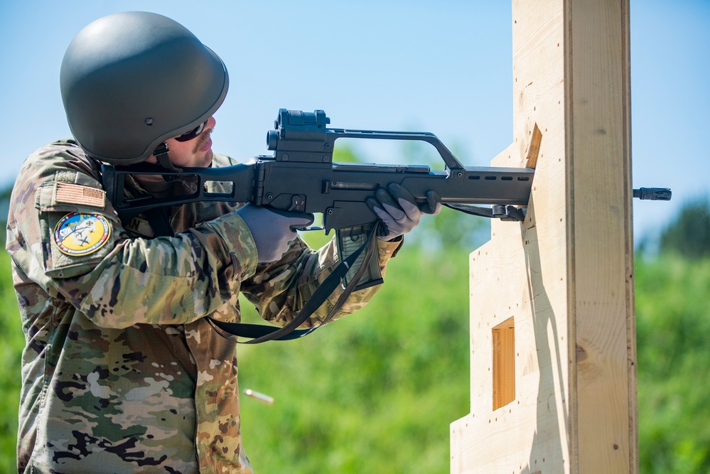 Airmen qualify for German Armed Forces Badge of Marksmanship during AD23