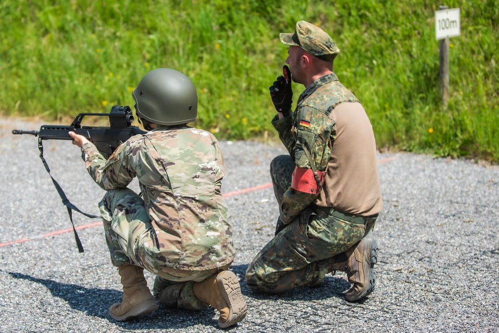 Airmen qualify for German Armed Forces Badge of Marksmanship during AD23