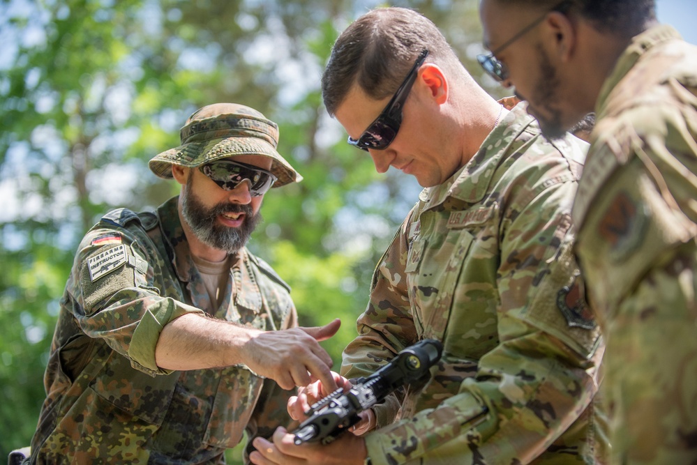 Airmen qualify for German Armed Forces Badge of Marksmanship during AD23