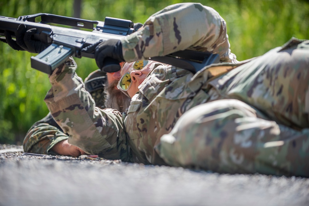 Airmen qualify for German Armed Forces Badge of Marksmanship during AD23