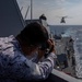 USS Rafael Peralta (DDG 115) hosts the Philippines Navy during a VERTREP