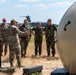 U.S. Airmen and German airmen discuss cyber communications at exercise Air Defender 2023