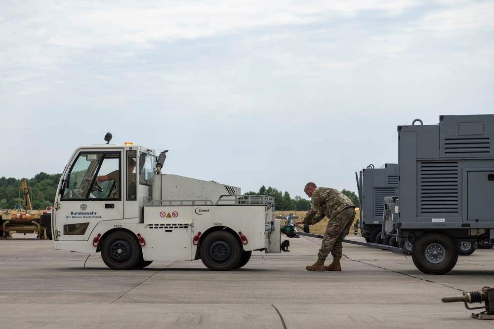 104MXG keeps Eagles airborne during AD23