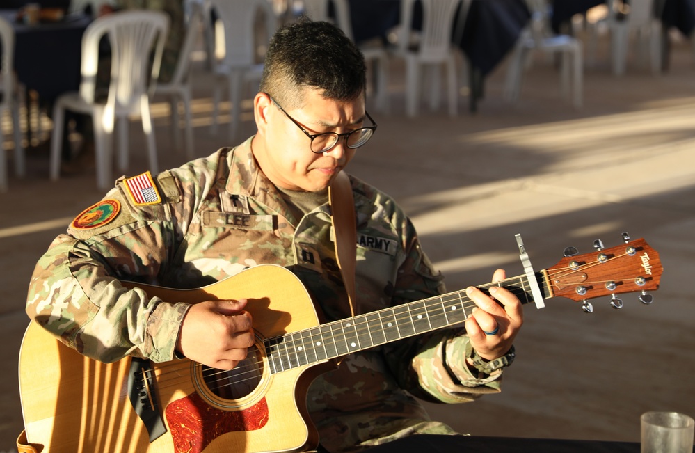 U.S. Army Chaplain from South Korea provides religious services in Morocco during Exercise African Lion 2023