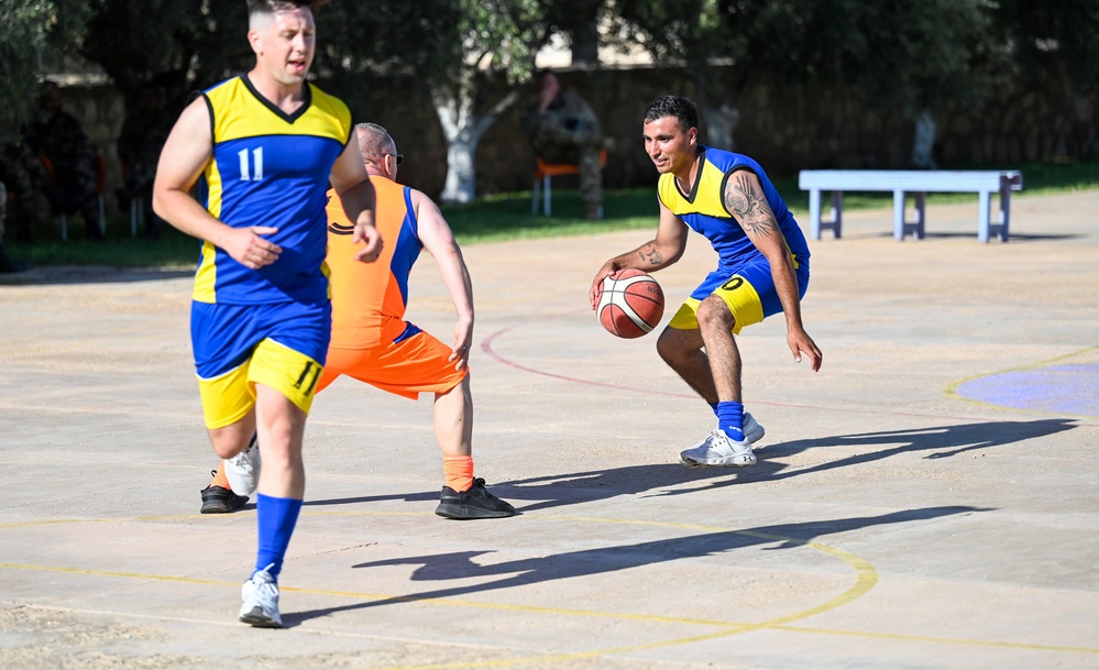 African Lion 23 Basketball during Partner Olympics