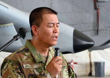 75th EFS Change of Command Ceremony