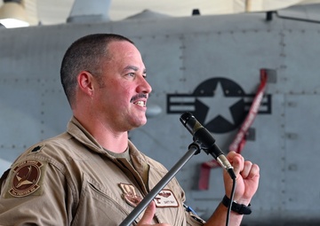 75th EFS Change of Command Ceremony