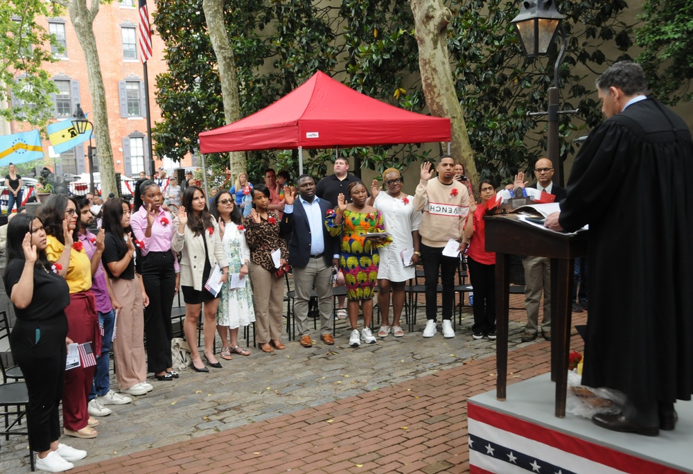 Army Reserve leaders celebrate Army’s 248th birthday at nation’s birthplace