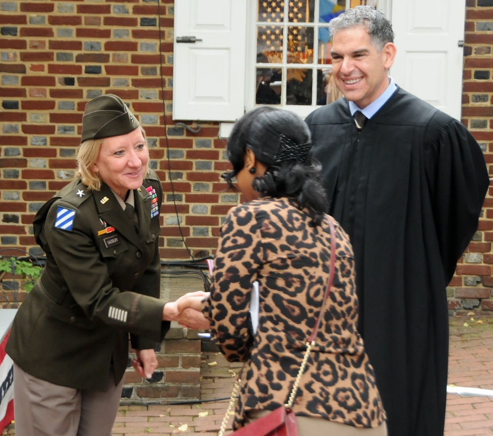 Army Reserve leaders celebrate Army’s 248th birthday at nation’s birthplace